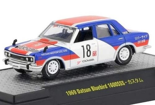 M2M-32500-S58 - DATSUN Bluebird 1600SSS #18 1969 - Edición limitada a 750 copias. - 1