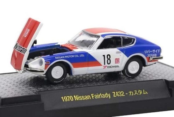M2M-32500-S59 - NISSAN Fairlady Z432 #18 1970 - Edición limitada a 750 copias. - 1