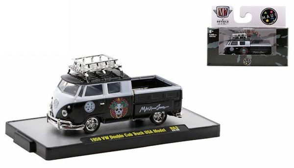 M2M-32600-63-D - Camioneta Volkswagen de doble cabina, modelo estadounidense de 1959, MAUI - 1
