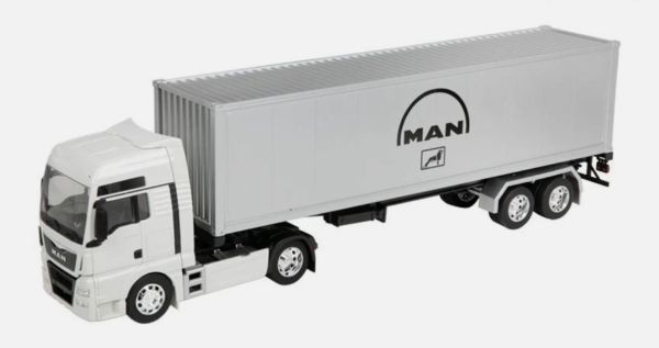 WEL32651CREME - MAN TGX XXL 4x2 (Beis) con remolque de 2 ejes - 1