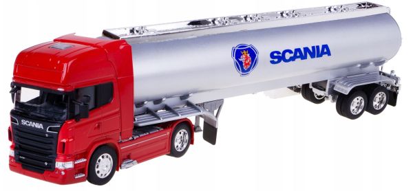 WEL32672ROUGE - SCANIA R730 V8 4x2 (Rojo) con cisterna de 2 ejes - 1