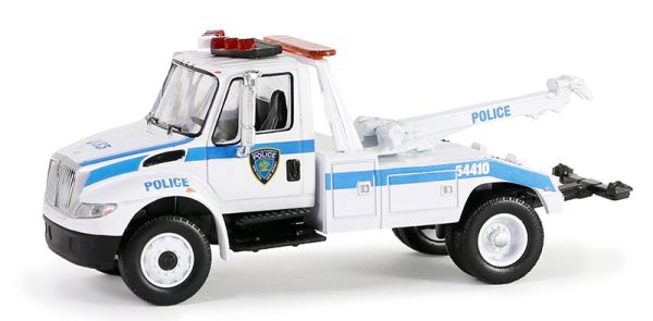 GREEN33250-A - H.D TRUCKS INTERNATIONAL Durastar 4400 2019 Policía de Nueva Jersey camión de remolque - 1