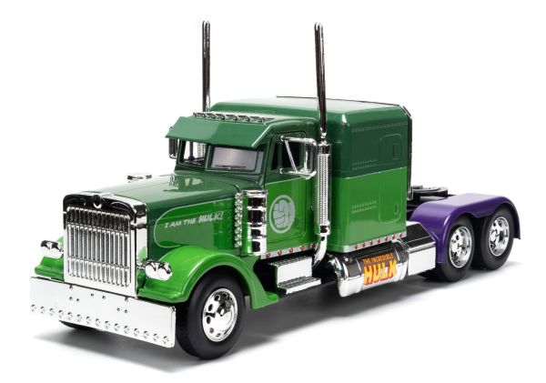 JAD35179 - PETERBILT 379 Verde MARVEL 1992 - HULK - 1
