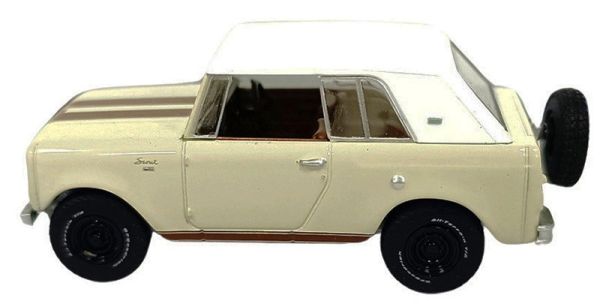 GREEN35310-B - INTERNATIONAL Scout 800 Sportop de 1967 (beige y marrón) - Serie ALL-TERRAIN (blíster) - 1