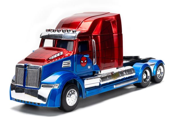 JAD35408 - 1995 WESTERN STAR 5700 XE Azul y Rojo MARVEL Spider-Man - 1