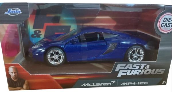 JAD35695 - McLAREN MP4 12C azul FAST and FURIOUS - 1