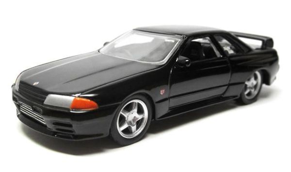 JAD35697 - NISSAN Skyline GT-R 1989 negro FAST and FURIOUS - 1