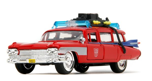 JAD35863 - CADILLAC Ecto-1 ROJO Cazafantasmas - TRANSFORMERS - 1