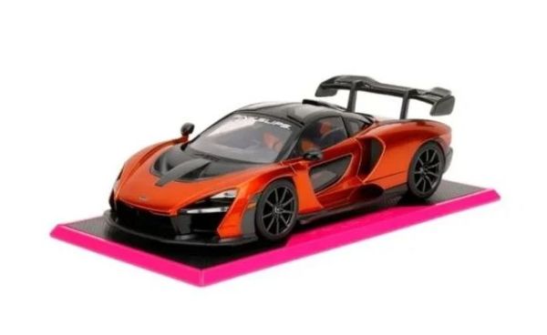 JAD35900 - McLAREN Senna naranja - PINK SLIPS - 1