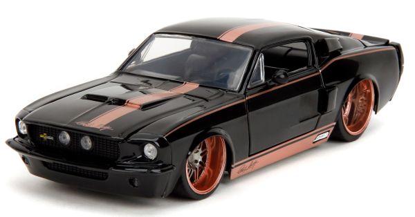 JAD35983 - SHELBY GT500 1967 negro - PINK SLIPS - 1