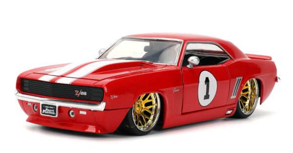 JAD36151 - CHEVROLET Camaro 1969 rojo FAST and FURIOUS - 1