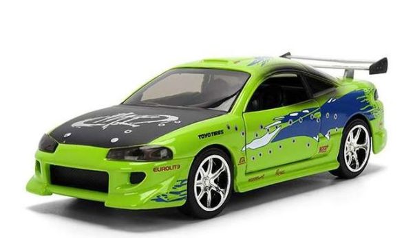 JAD36356 - MITSUBISHI Eclipse Burn Effect 1995 Verde RÁPIDO Y FURIOSO - 1