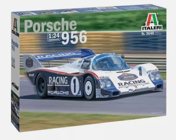 ITA3648 - PORSCHE 956 Racing #1 para ensamblar y pintar - 1