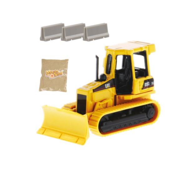 CARRERA37085962 - Kit PlayBox - Bull CATERPILLAR D5G con arena mágica - 1