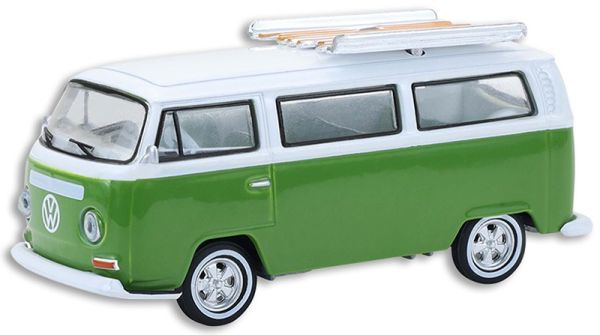 GREEN37330-C - Volkswagen Type 2 van de 1968, verde y blanco, de la serie Barrett-Jackson - 1