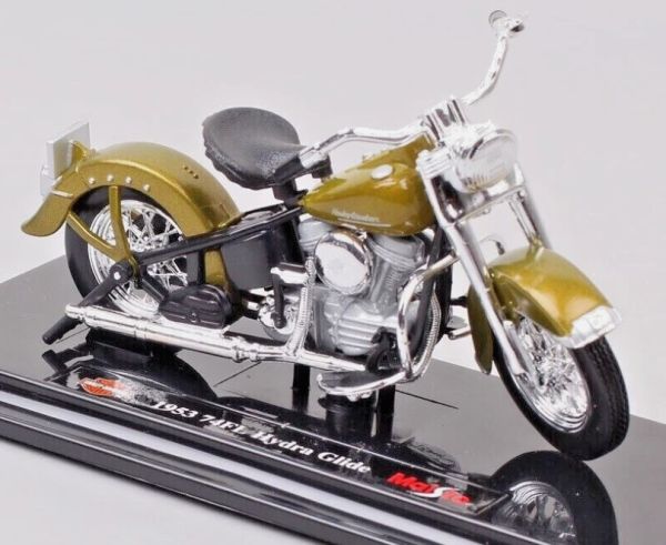 MST39360-F - HARLEY DAVIDSON FL Hydra Glide 1953 dorada - 1