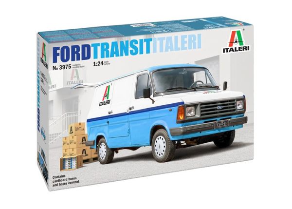 ITA3975 - Ford Transit - Italeri (requiere montaje y pintura) - 1