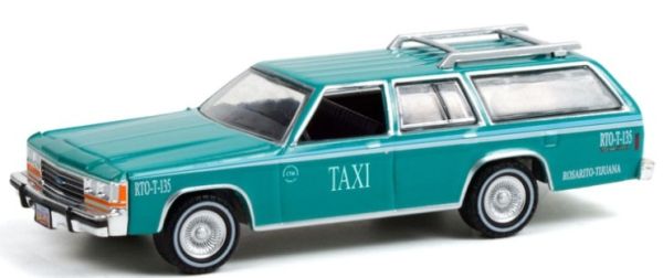 GREEN30225 - FORD LTD Crown Victoria 1991 Mexico Taxi en Blister - 1
