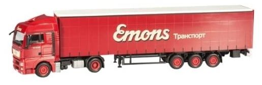HER303330 - MAN TGX XLX 4x2 con remolque basculante 3 ejes EMONS Rusia - 1
