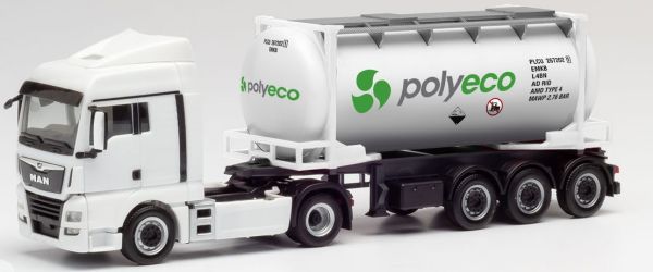 HER311694 - Remolque cisterna MAN TGX XLX 4x2 con POLYECO de 3 ejes - 1