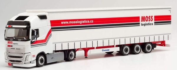 HER311854 - VOLVO FH Globetrotter 4x2 con remolque de lona 3 Ejes MOSS Logistic - 1