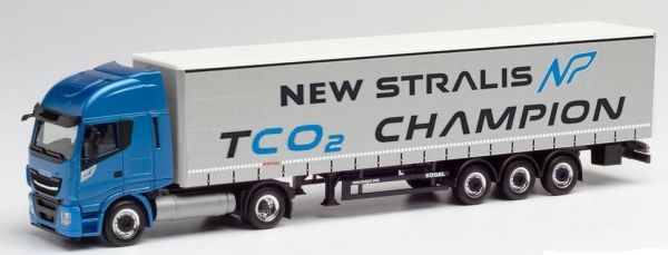 HER312271 - Remolque lona IVECO Stralis NP 4x2 de 3 ejes TC02 CHAMPION - 1