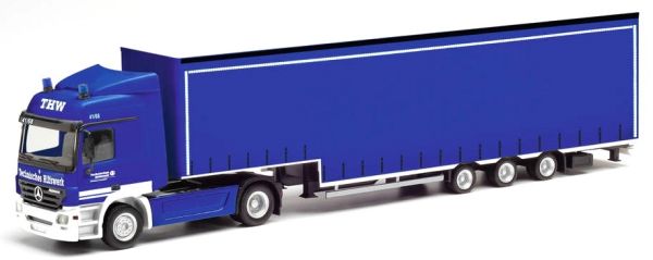 HER312608 - MERCEDES Actros 4x2 con remolque 3 Ejes THW - 1