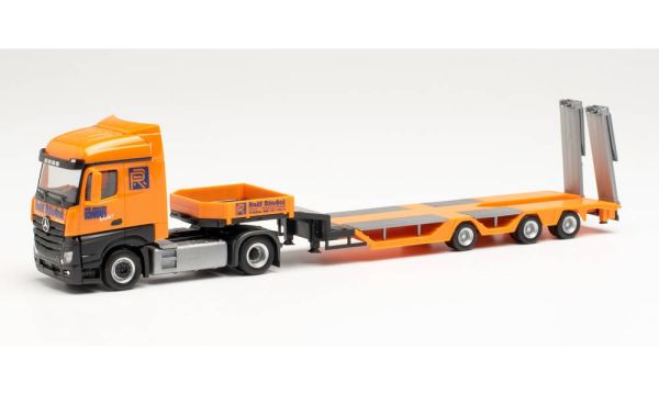 HER313308 - MERCEDES Actros S. 4x2 con góndola rebajada de 3 ejes ROLF RIEDEL - 1