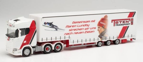 HER313988 - SCANIA CS 20 HD 6x4 con remolque 3 Ejes TOTEN Transporte - 1