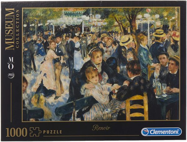 CLE31412 - Puzzle 1000 Piezas Bal du moulin de la galette - 1