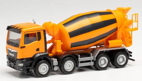 HER314138 - MAN TGS 8x4 spinner naranja - 1