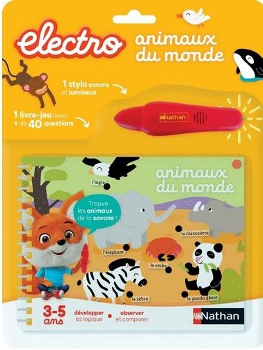 NAT31543 - Blíster electro – Animales del mundo - 1