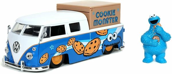 JAD31751 - Autobús VOLKSWAGEN 1962 con figura de galleta monstruosa - 1