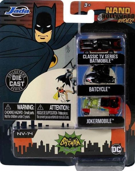 JAD31988 - 3 vehículos clásicos de Batman - 1