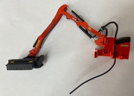 ART321003 - Cortacésped KUHN multi-longer 5551 rojo fabricado por craft32 - 1