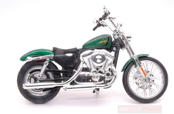 MST32320-G - HARLEY DAVIDSON XL 1200V 2013 Verde metalizado - 1