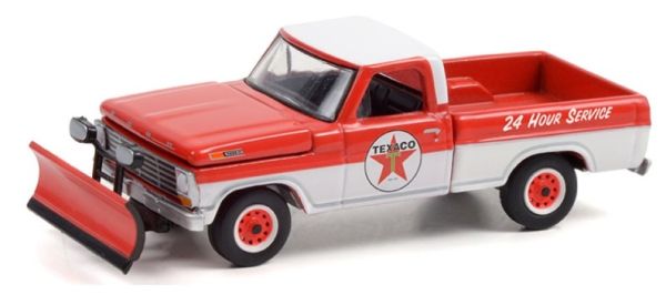GREEN35200A - FORD F-250 1968 TEXACO Service BLUE COLLAR COLLECTION en blister - 1