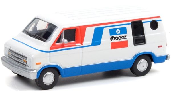 GREEN35200C - DODGE B100 1976 MOPAR COLECCIÓN BLUE COLLAR en blister - 1