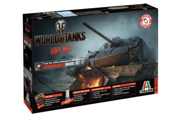 ITA36510 - Tanque Jagdpanzer IV WORLD OF TANKS para montar y pintar - 1