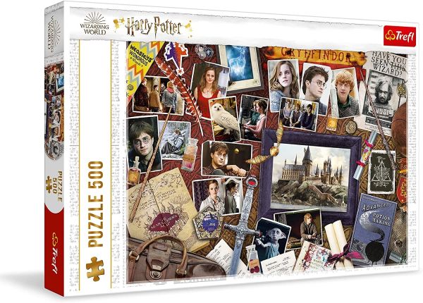 TRF37400 - Puzzle 500 Piezas HARRY POTTER Memoria de Hogwarts - 1