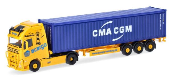 HER318822 - VOLVO FH 4x2 con porta contenedores de 3 ejes Acargo -CMA-CGM - 1