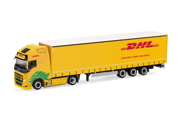 HER318952 - VOLVO FH GL XL Electric 4x2 con remolque de 3 ejes DHL - 1