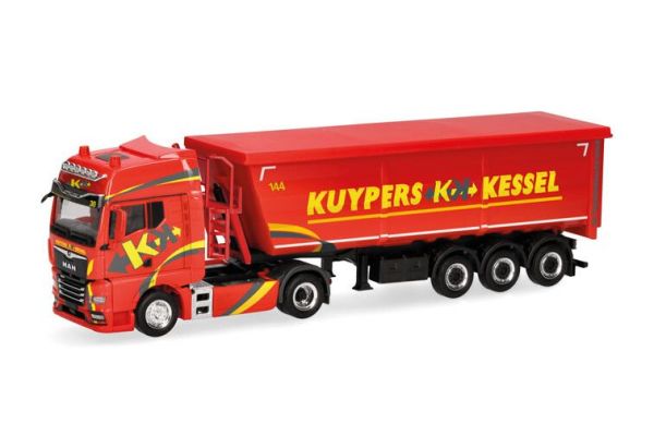 HER319065 - MAN TGX GX 4x2 con volquete de 3 ejes KUYPERS - 1