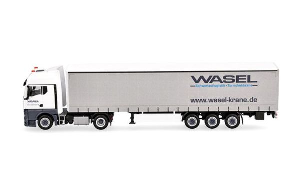 HER321235 - MAN TGX GX 4x2 con remolque de lonas de 3 ejes WASEL - 1