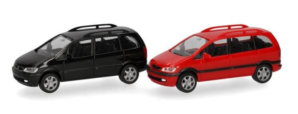 HER013932-002 - OPEL Zafira negro y rojo — 2 piezas para montar - 1