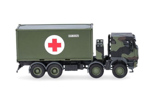 HER747219-002 - IVECO Trakker 8x8 con contenedor de 20 pies de la Bundeswehr - 1