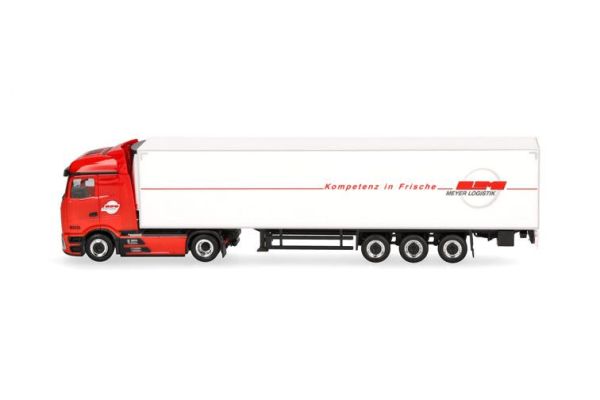 HER962551 - MERCEDES BENZ Actros ProCabin 4x2 con remolque frigorífico de 3 ejes MEYER LOGISTIK - 1