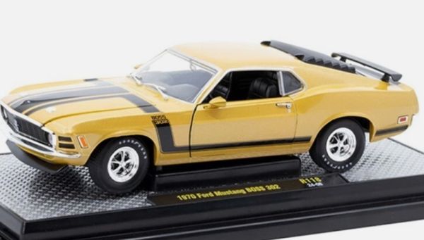 M2M-40300-118B - FORD Mustang Boss 302 1970 Dorado - 1