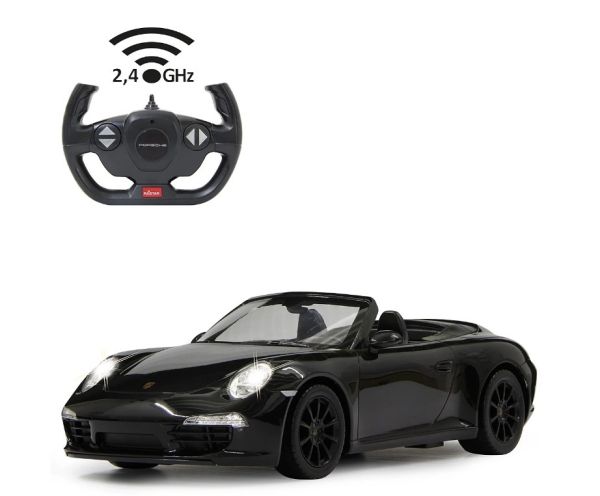 JAM403085 - PORSCHE 911 Carrera S negra - Radiocontrolado - 1