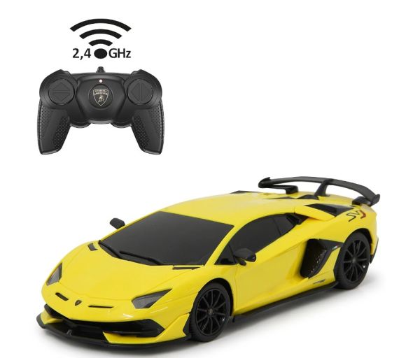 JAM405187 - LAMBORGHINI Aventador SVJ amarillo - Radiocontrol - 1